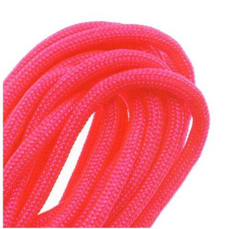 Paracord 550 / Nylon Parachute Cord 4mm - Neon Pink (16 Feet/4.8 Meters)
