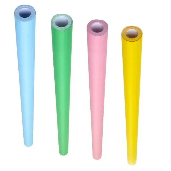 Fadeless Paper Roll, Bulletin Board Art Paper, 4-Feet by 50-Feet, Case of 4 Pastel Colors
