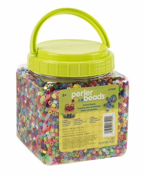 Perler Beads 11,000 Count-Multi-Mix 17500