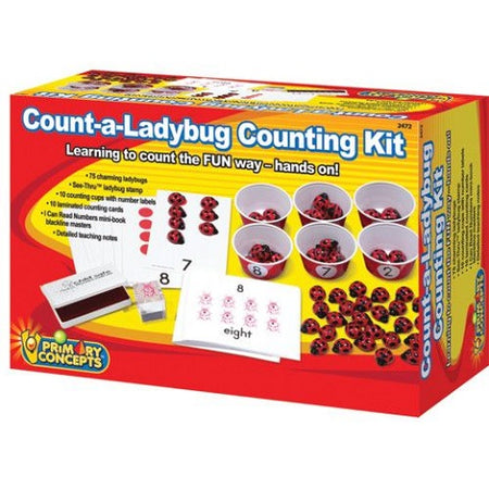 Count-a-Ladybug Counting Kit, PC-2472