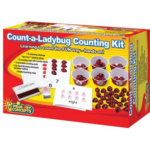 Count-a-Ladybug Counting Kit, PC-2472