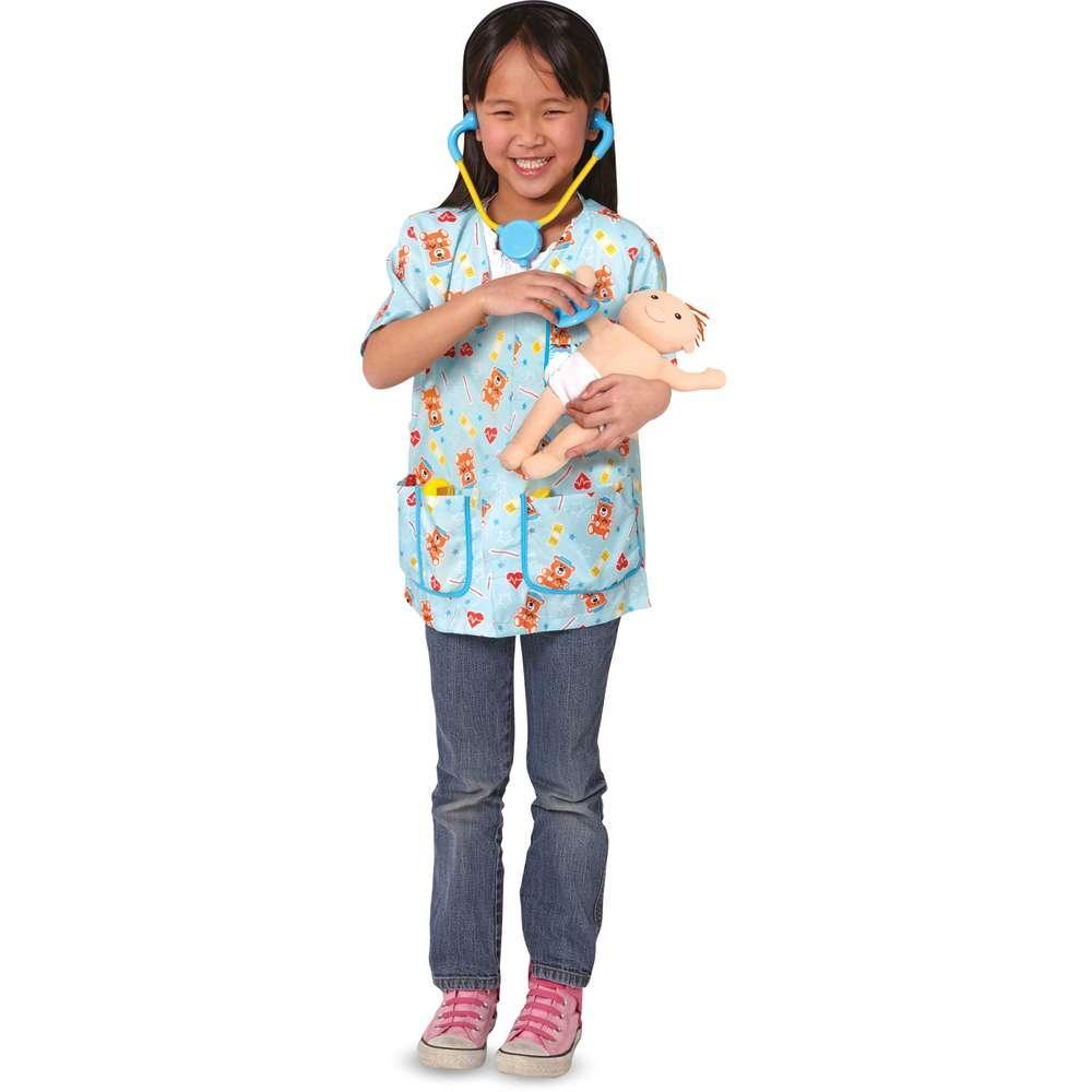 Melissa & Doug Pediatric Nurse Costume Dress-Up Set (6 pcs) 8519