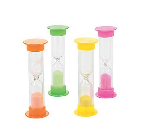 Plastic 3-Minute Timers - 12/pkg.