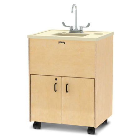 Jonti-Craft® Clean Hands Helper, 38" H Counter, Plastic Sink