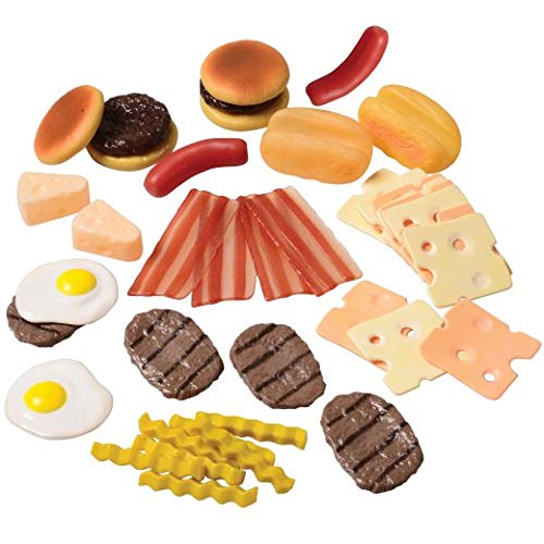 Play Foods Bargain Buffet Mini Foods - Set of 130