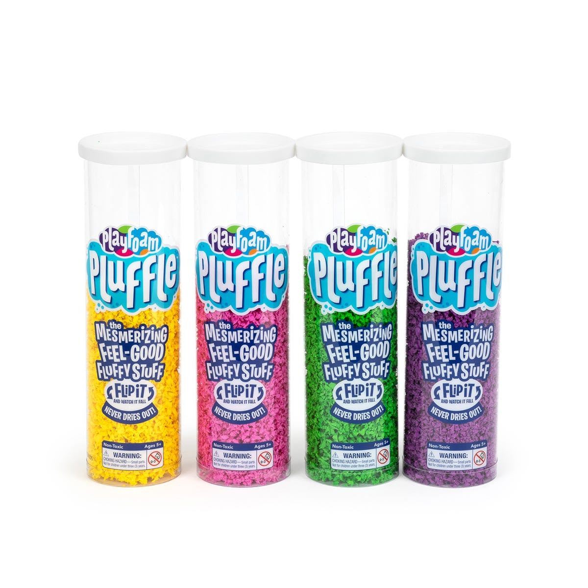 Playfoam Pluffle™ 4-Pack (Pur/Grn/Pnk/Yel) (EI-1942-A)