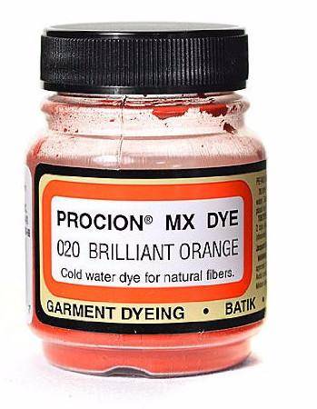Jacquard Procion MX Cold Water Dye, Brilliant Orange
