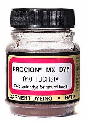 Jacquard Procion MX Cold Water Dye, 2/3-Ounce, Fuchsia