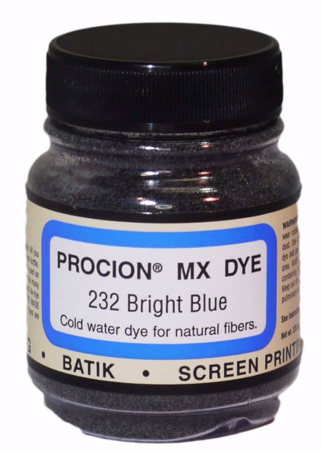Jacquard Procion Mx Dye, 2/3-Ounce, Bright Blue