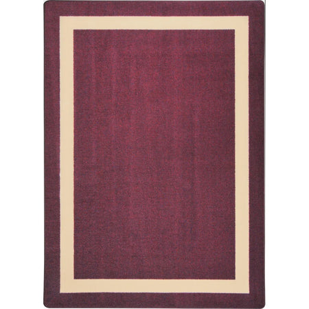 Portrait 7'8" x 10'9" area rug in color Heather