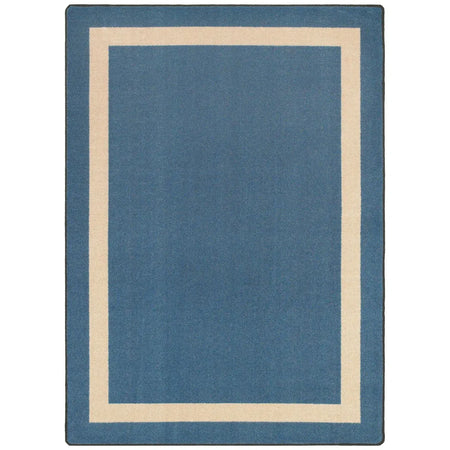 Portrait 7'8" x 10'9" area rug in color Seaside