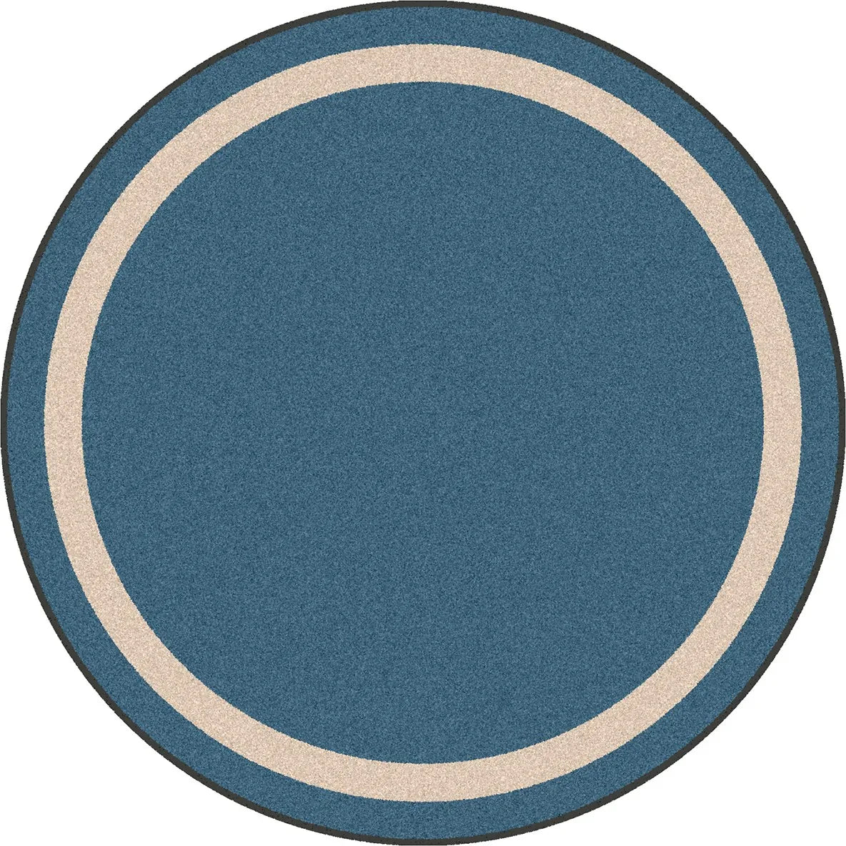 Portrait 13'2" Round area rug in color Seaside