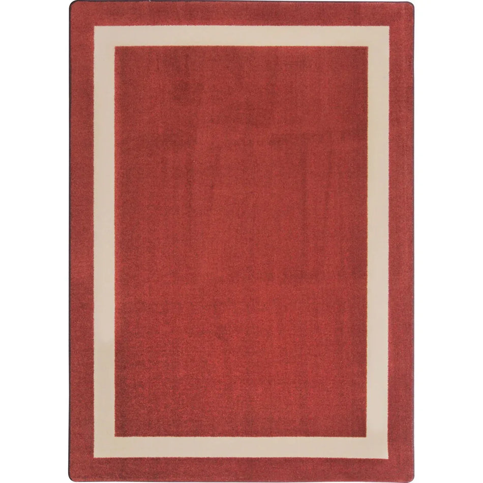 Portrait 10'9" x 13'2" area rug in color Wine