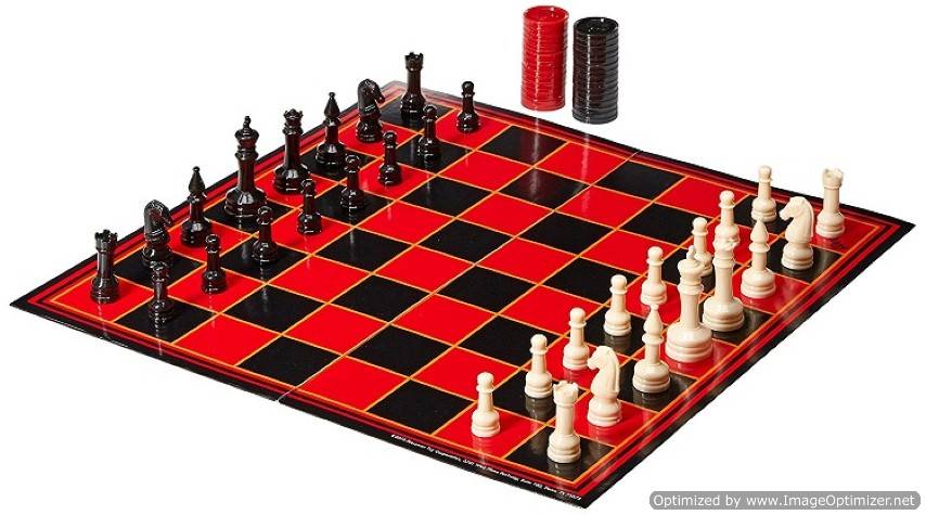 Pressman, Chess/Checkers/Backgammon Board Game Set