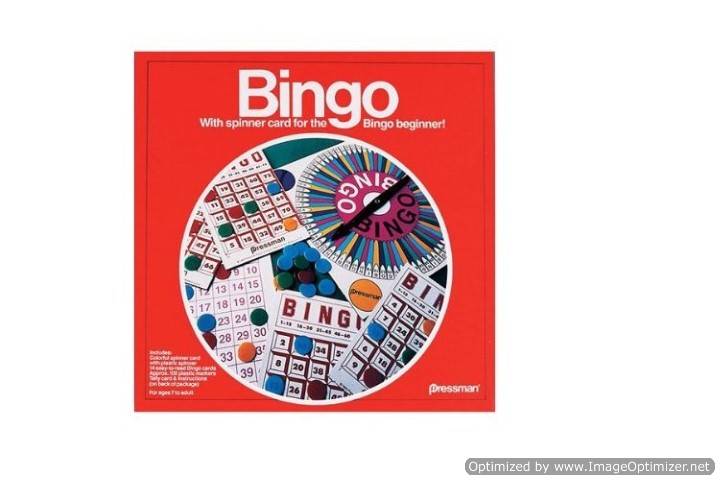 Pressman, Spinner Bingo Game