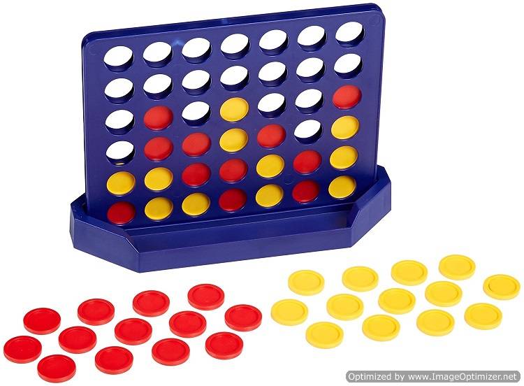 Pressman Four 4 In A Row Game