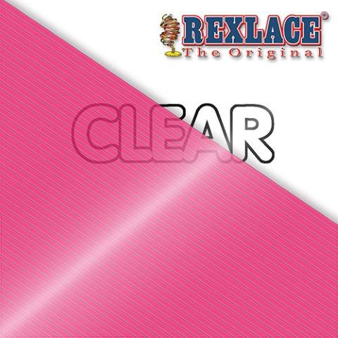 Pepperell Rexlace Plastic Craft 100 Yard Spool, 3/32-Inch Wide, Clear Red