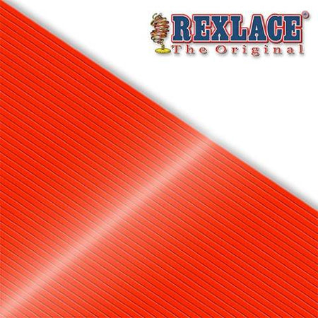 Pepperell Rexlace Plastic Craft 100 Yard Spool, 3/32-Inch Wide, Neon Red