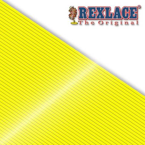 Pepperell Rexlace Plastic Craft 100 Yard Spool, 3/32-Inch Wide, Neon Yellow