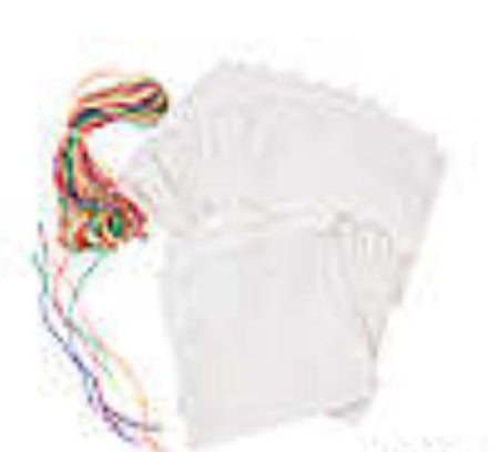 Classroom Quilt White Fabric Poly/Cotton