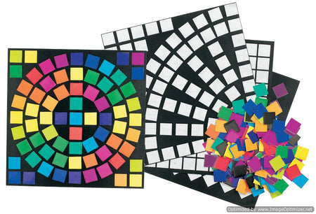 Spectrum Mosaics Craft Paper, Roylco, R15639