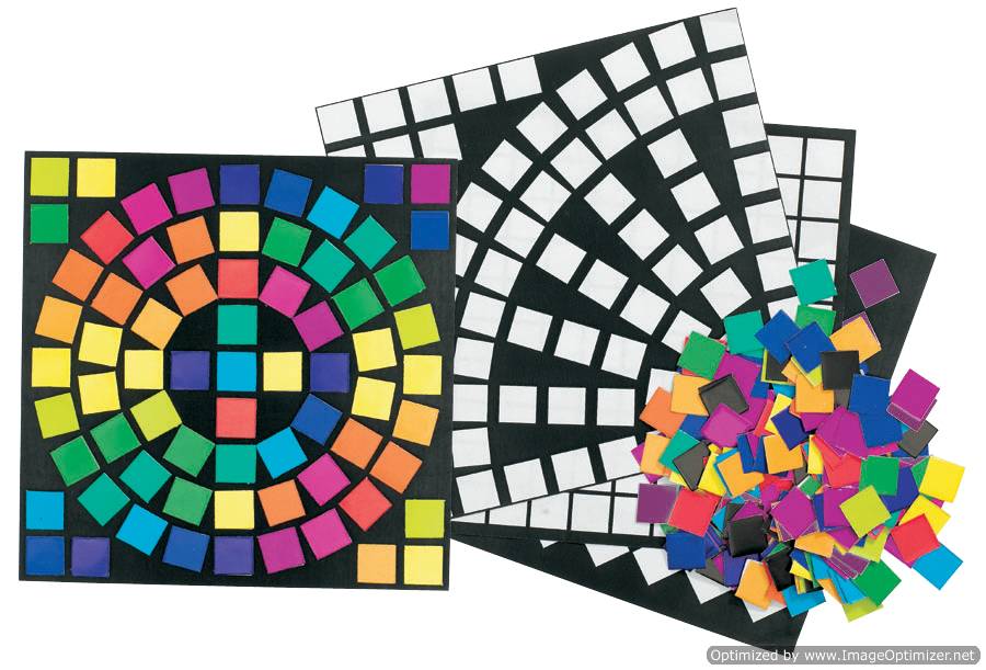 Spectrum Mosaics Craft Paper, Roylco, R15639