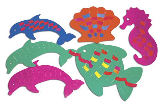 Roylco Sealife Weaving Mats (R16002)