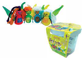 Roylco Jar-It - FAIRY FINGER PUPPETS CRAFT KIT (R80001)