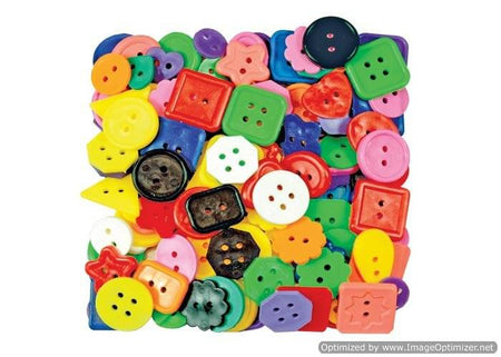 R2132 Roylco BRIGHT BUTTONS - 1 LB.