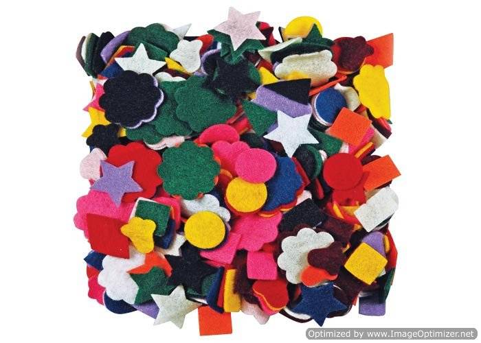Roylco R2138 FELT SHAPES
