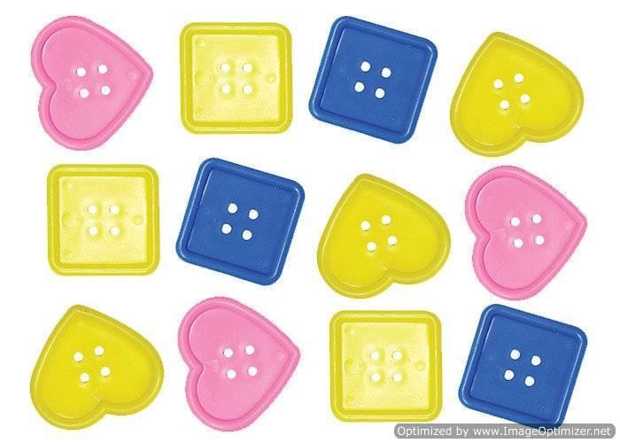 R2153 Roylco REALLY BIG BUTTONS 1LB 120 per pack