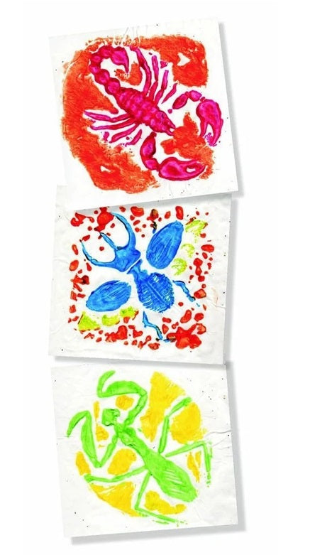 Press and Paint: Spider and Insects Plates 6 Pk R52092