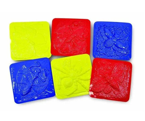 Press and Paint: Spider and Insects Plates 6 Pk R52092