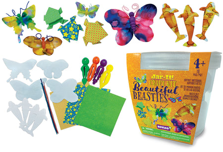 Roylco Jar-It - BEAUTIFUL BEASTIES CRAFT KIT (R80002)