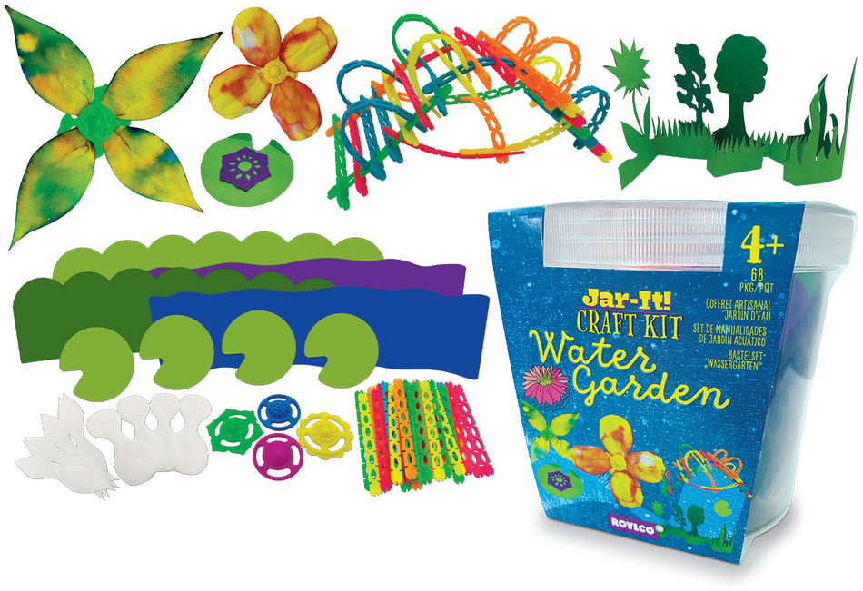 Roylco Jar-It - WATER GARDEN CRAFT KIT (R80003)