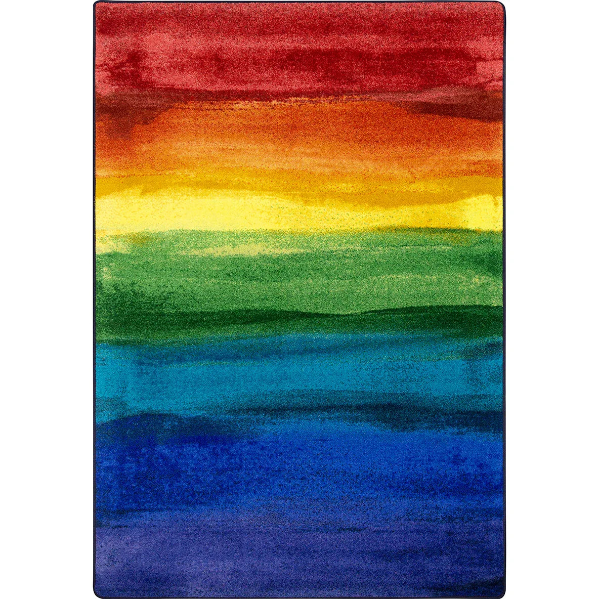 Rainbow Magic 10'9" x 13'2" area rug in color Rainbow