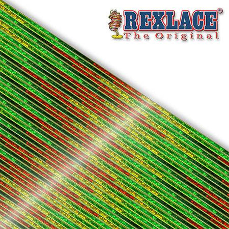 Pepperell Rexlace Britelace & Tie Dye Plastic Lacing Spool , Green