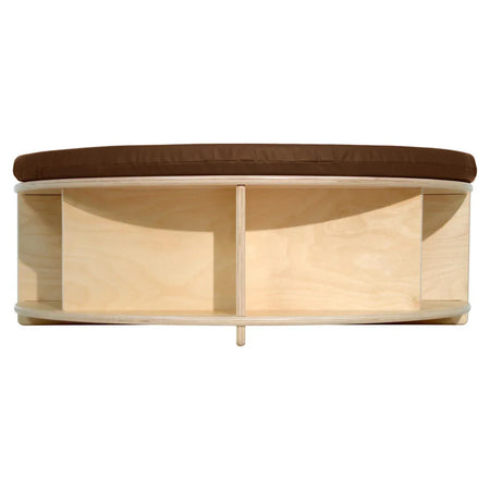 Read-A-Round Circle Bench with Brown Cushion