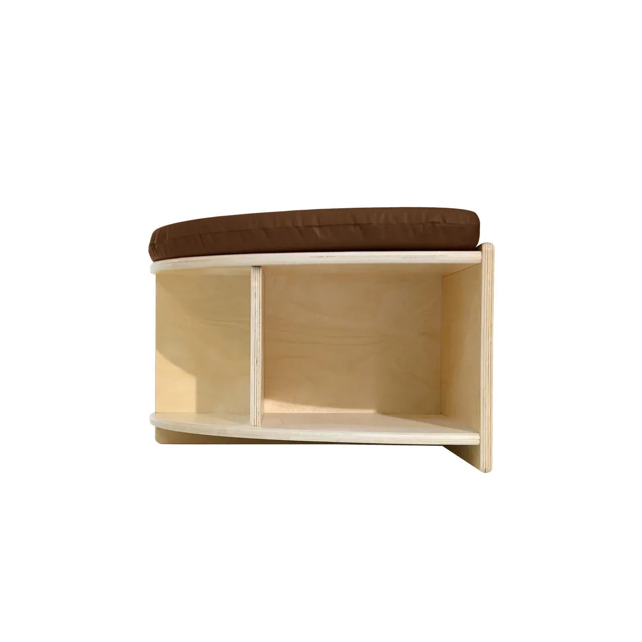 Read-A-Round Circle Bench with Brown Cushion