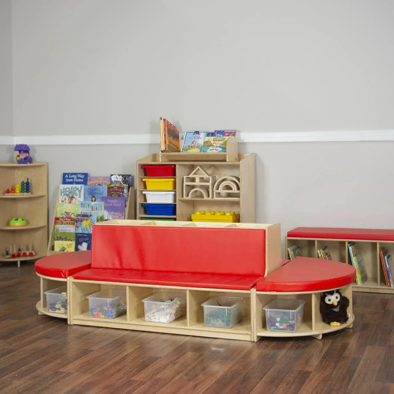 Read-A-Round Double-Sided Bench Package with Trays
