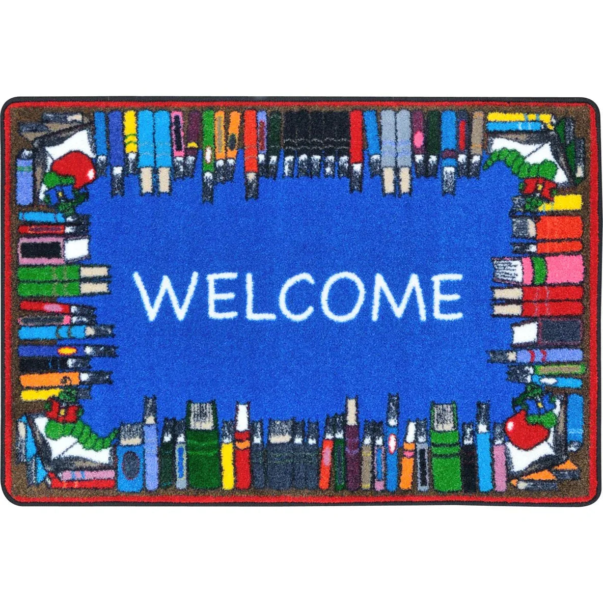 Read & Learn 2'8" x 3'10" area rug in color Multi