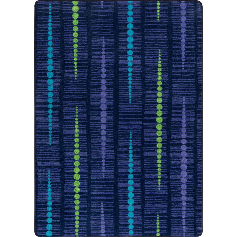 Recoil 3'10" x 5'4" area rug in color Violet