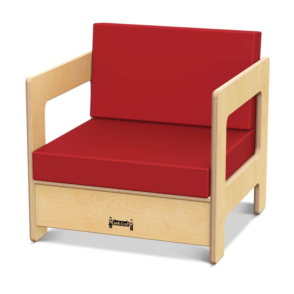 Jonti-Craft® Living Room Chair, Red