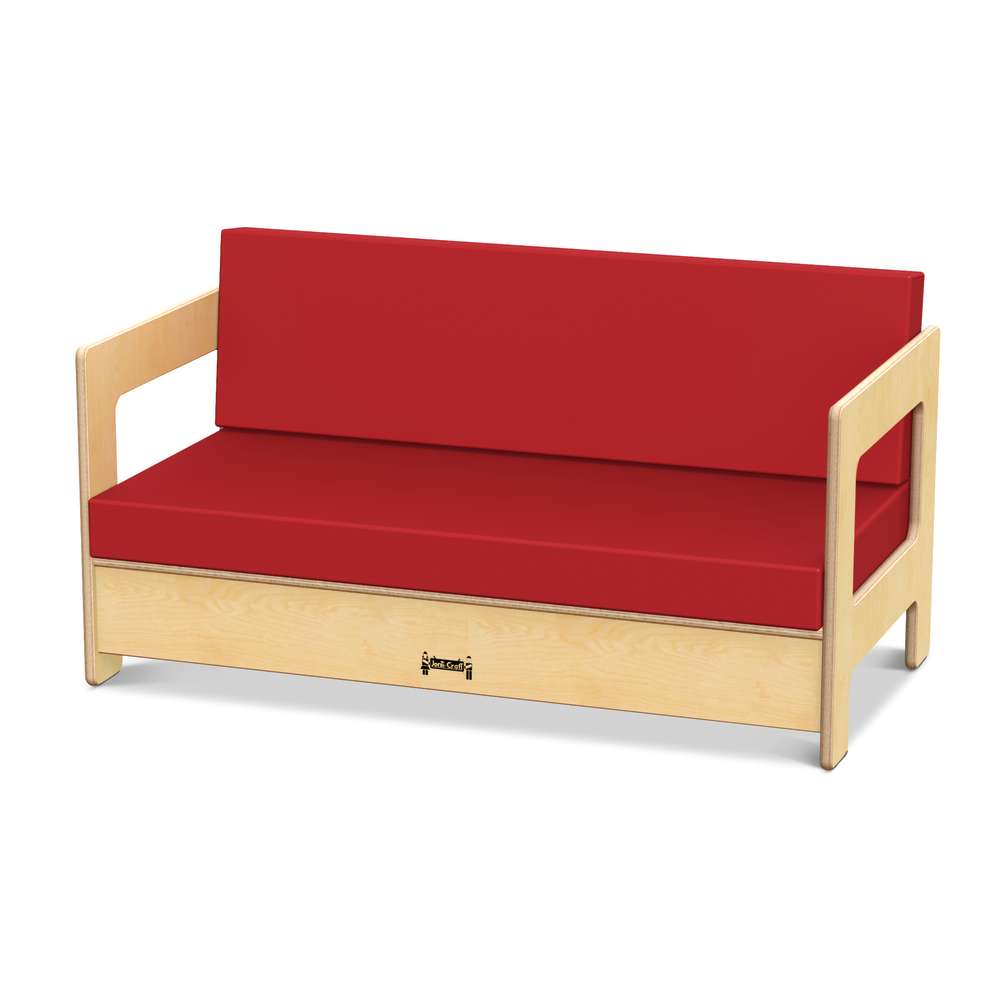 Jonti-Craft® Living Room Couch, Red