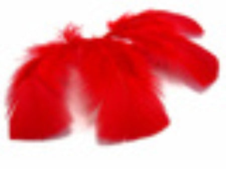All Purpose Craft Feathers - Red - 14 grams