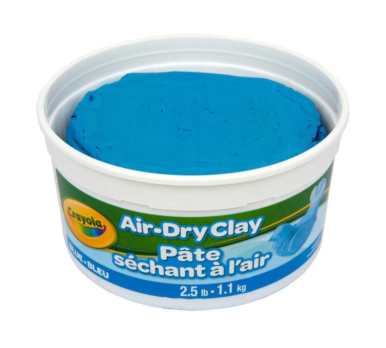 Crayola® Air-Dry Clay, 2 1/2 lbs., BLUE (BIN57-5142)