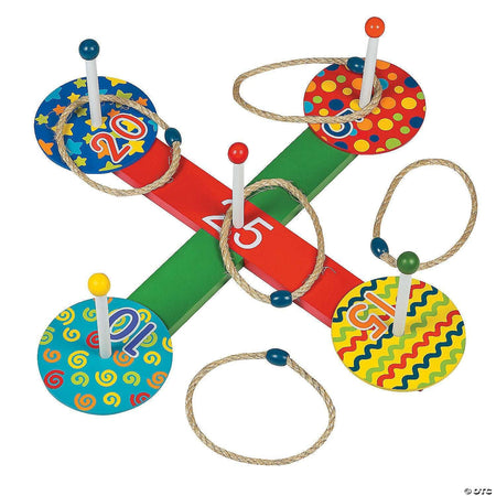 Wooden Ring Toss Game (61403)