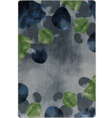 Riverstone 10'9" x 13'2" area rug in color Gray