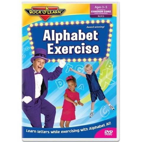 Rock 'N Learn® Alphabet Exercise DVD, RL-913
