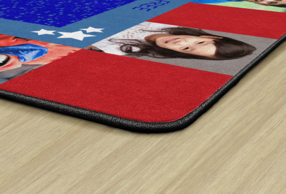 WE ARE THE FUTURE RECTANGLE CARPETS 10'6X13'2